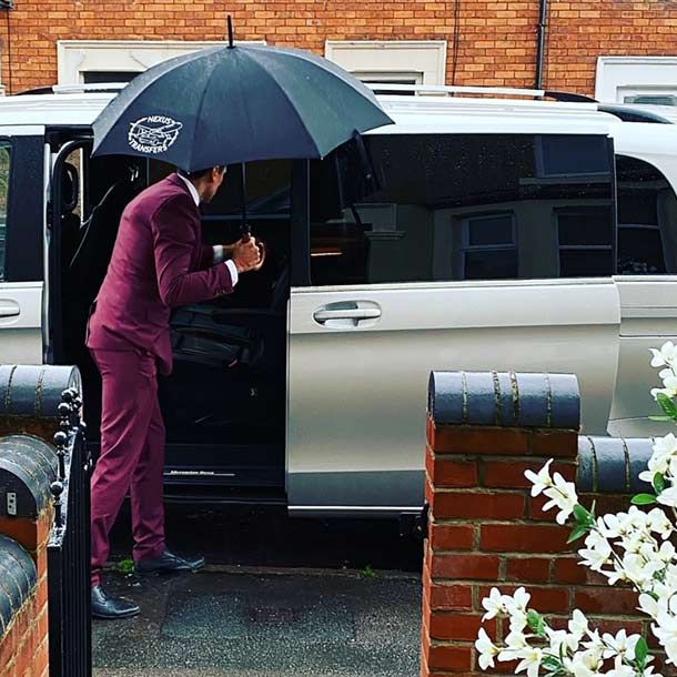 Wedding and Chauffeur service by Nexus Transfers Marlborough