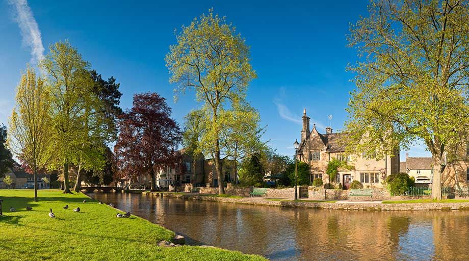 Airport Transfers from Bourton-on-the-Water, Wiltshire.