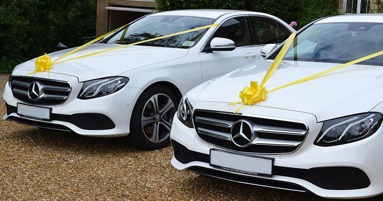 Fleet of Wedding Cars